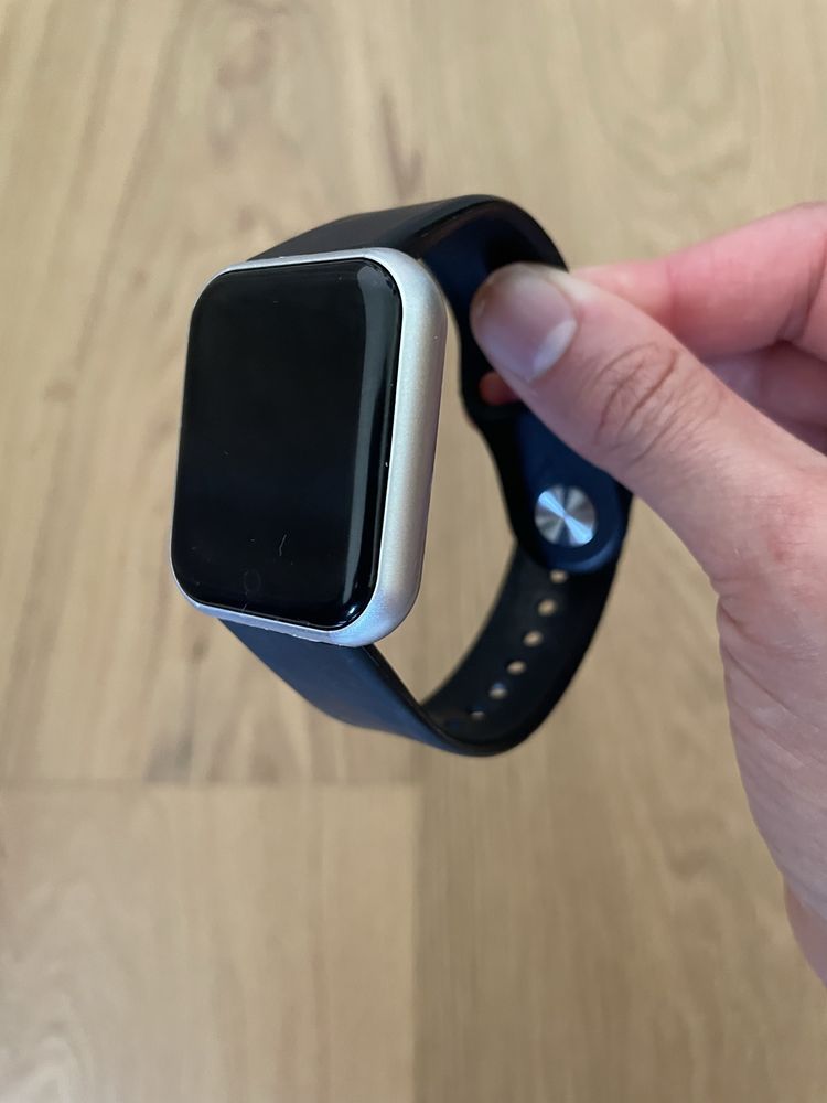 Smartwatch Relógio preto decathlon novo