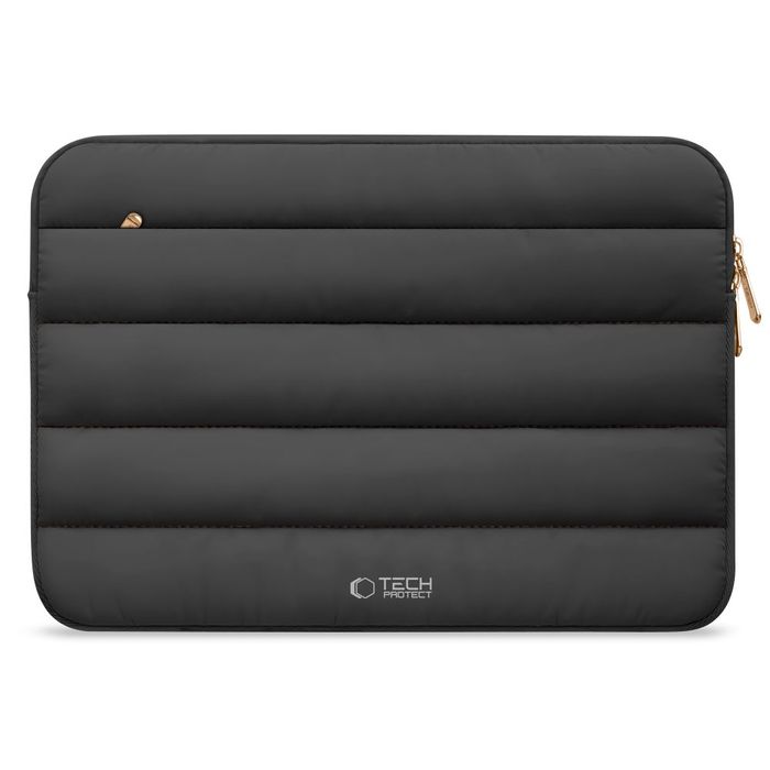 Etui TECH-PROTECT Fluffy DO Laptopa 13-14" Miękka Ochrona Czarne