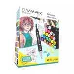 Markery artystyczne 24szt. Rawmark