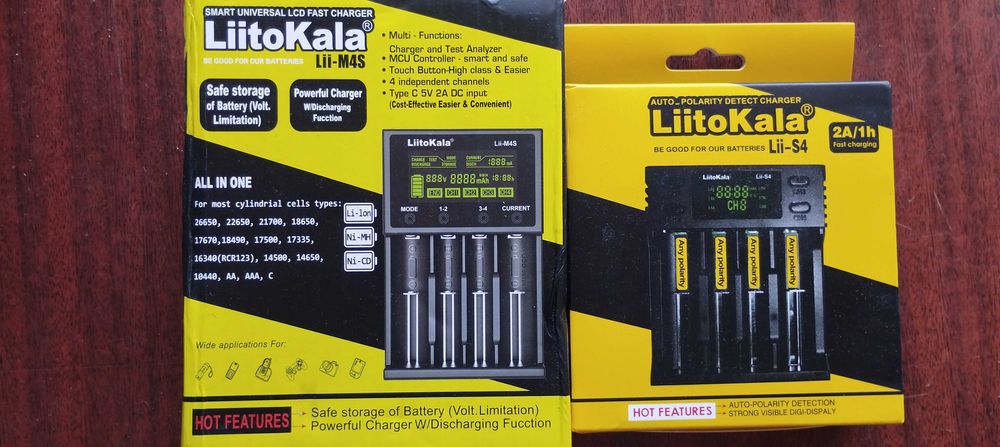 Зарядний пристрій 18650 АА ААА Litokala 4