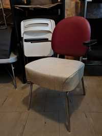Krzesło biurowe, rurkowe ,chrom w stylu Bauhaus, lata 60