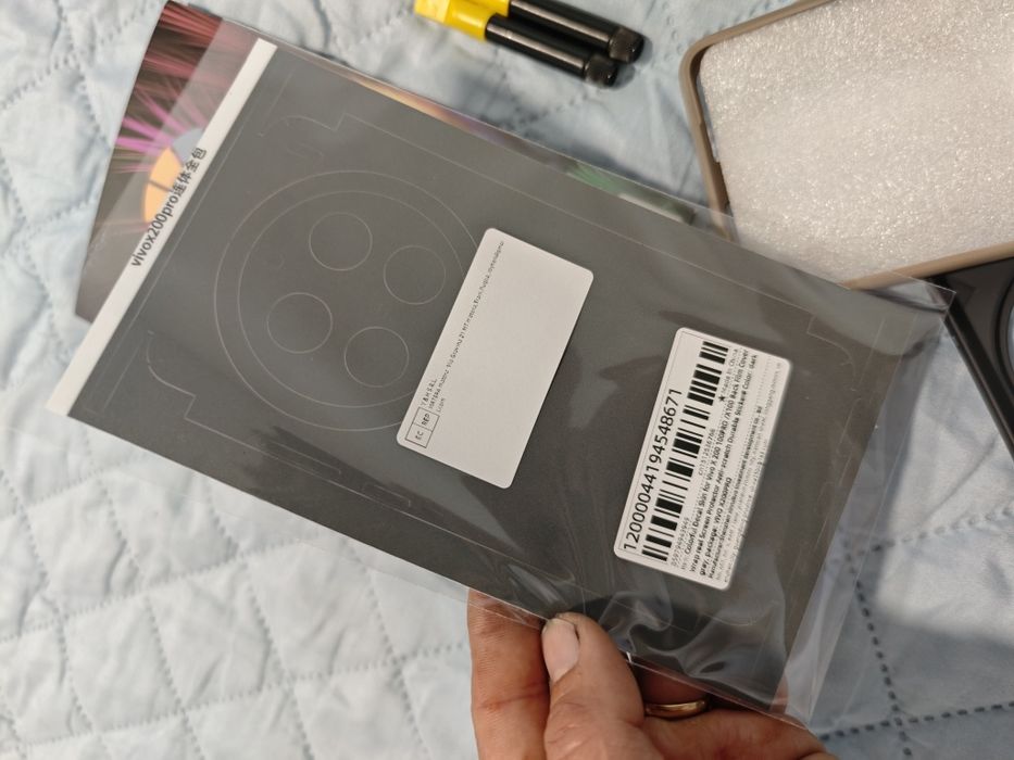 Capa Vivo X200 pro e películas