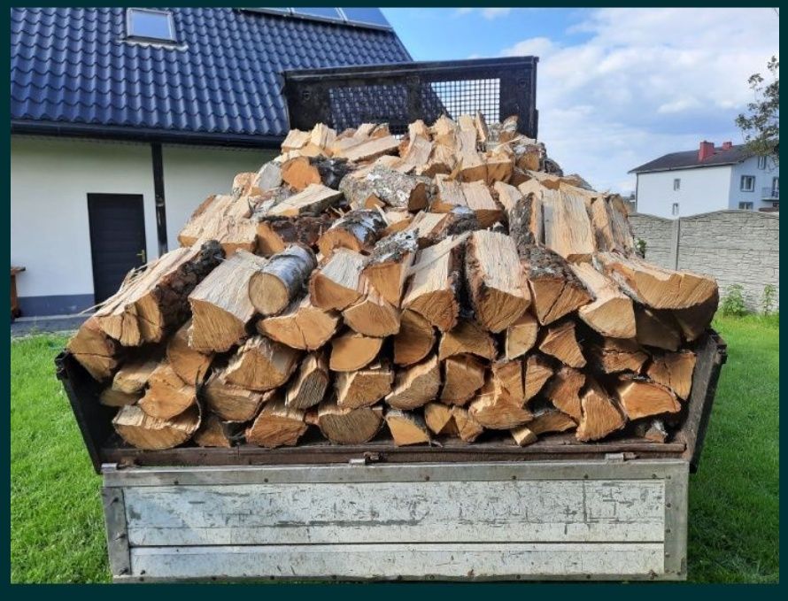 Drewno kominkowe opałowe rozpałkowe buk dąb brzoza Sosna