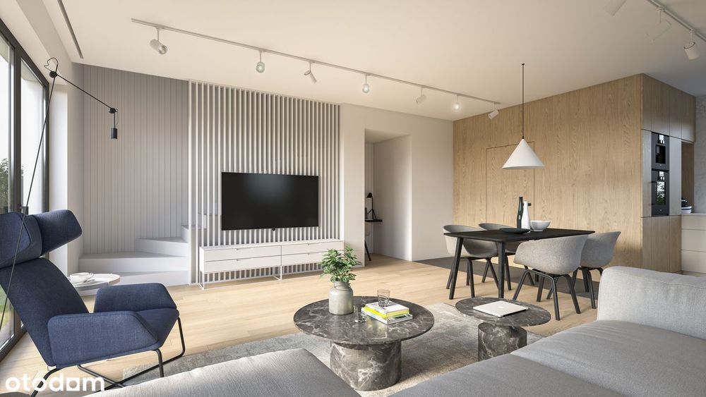 Nowoczesny dom z ogrodem– Komorniki 4 pokoje | A+