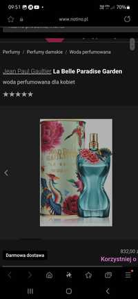 Perfumy Jean Paul Gultier La Belle Paradise Garden 100lml nowe