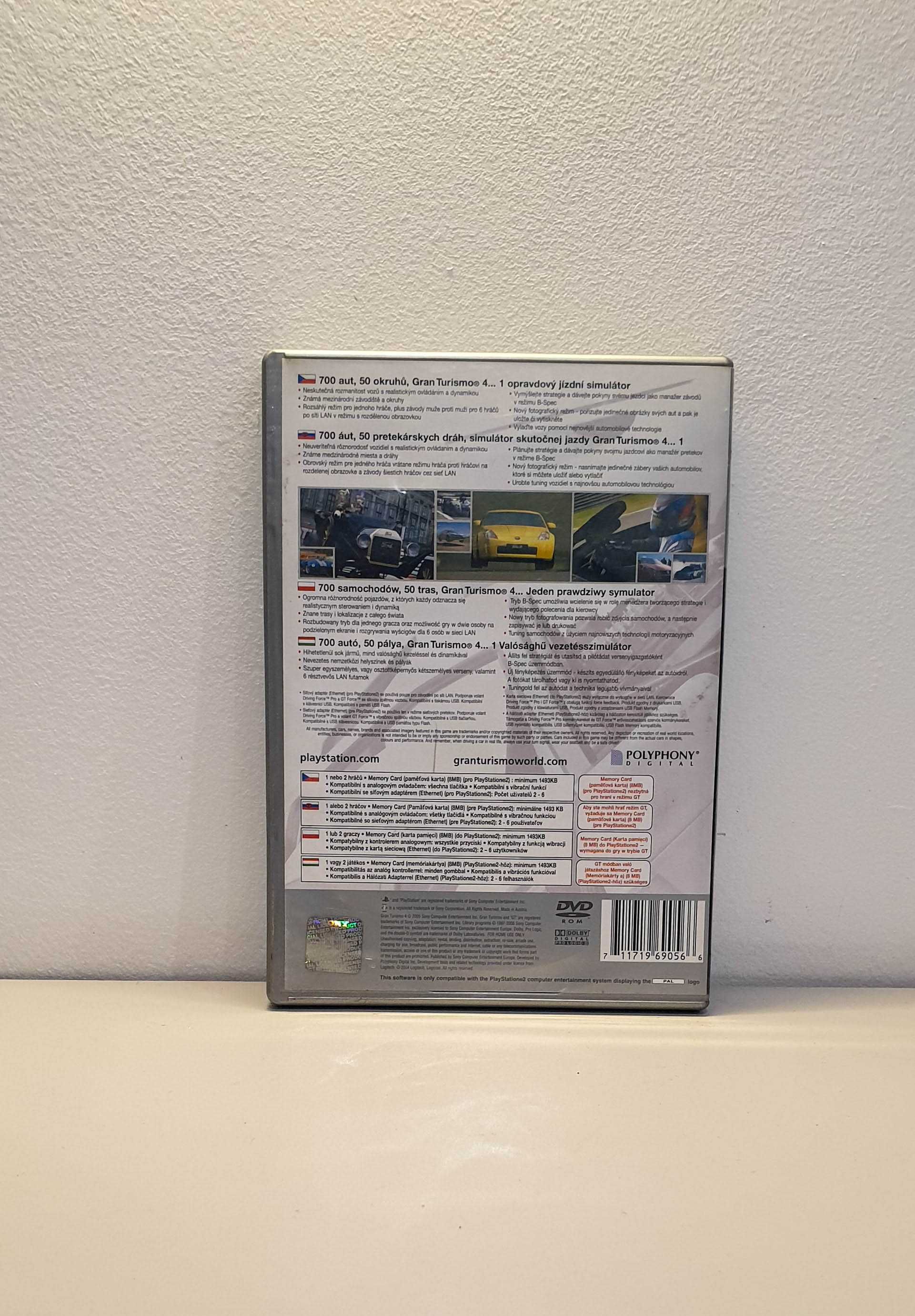 Gra Gran Turismo 4 Ps2 2xPL Polska Dystrybucja wyd. Platinum