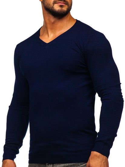 Чоловічий пуловер М&S, 100% шерсть мериноса
