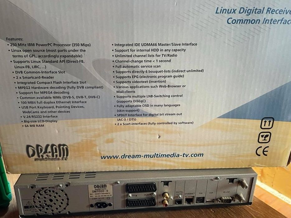 Dreambox DM7000-S com HDD
