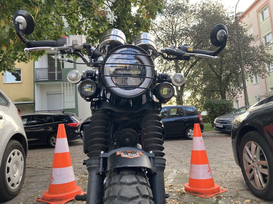Orcal Sirio 125cc scrambler cafe racer