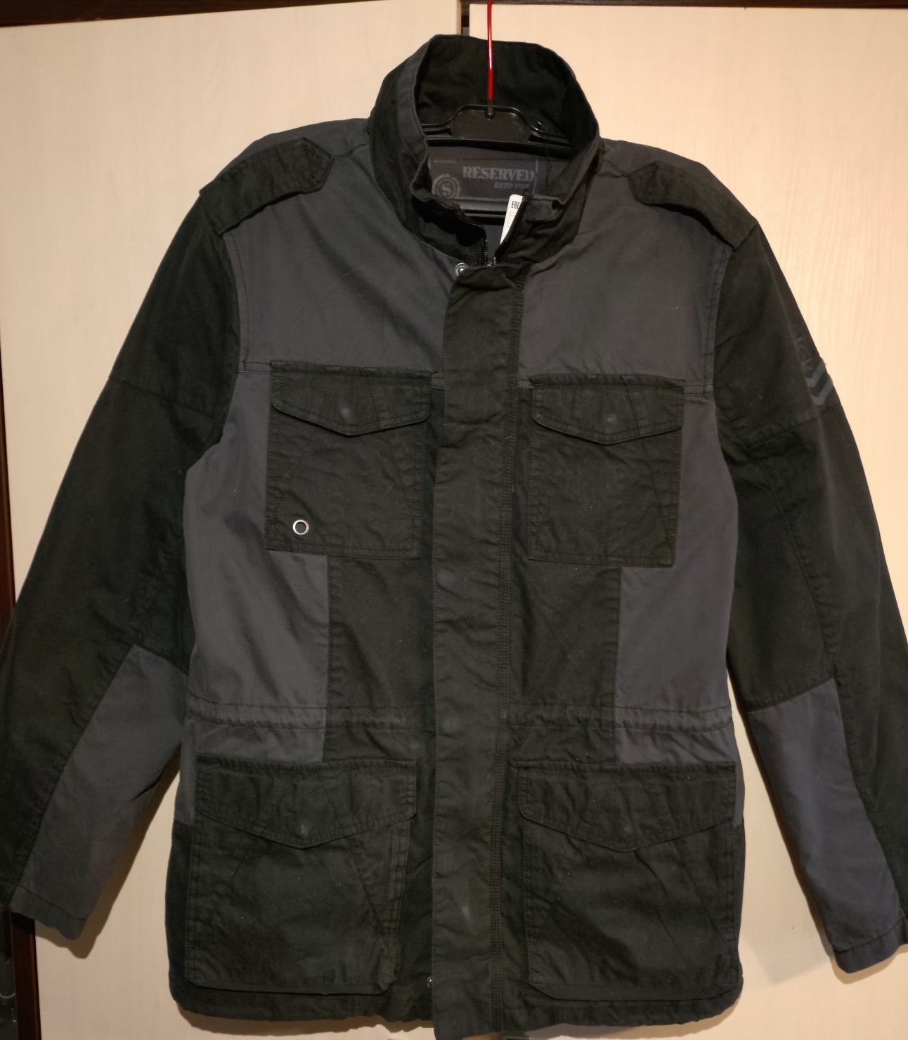 Kurtka wojskowa, parka Reserved rozm S