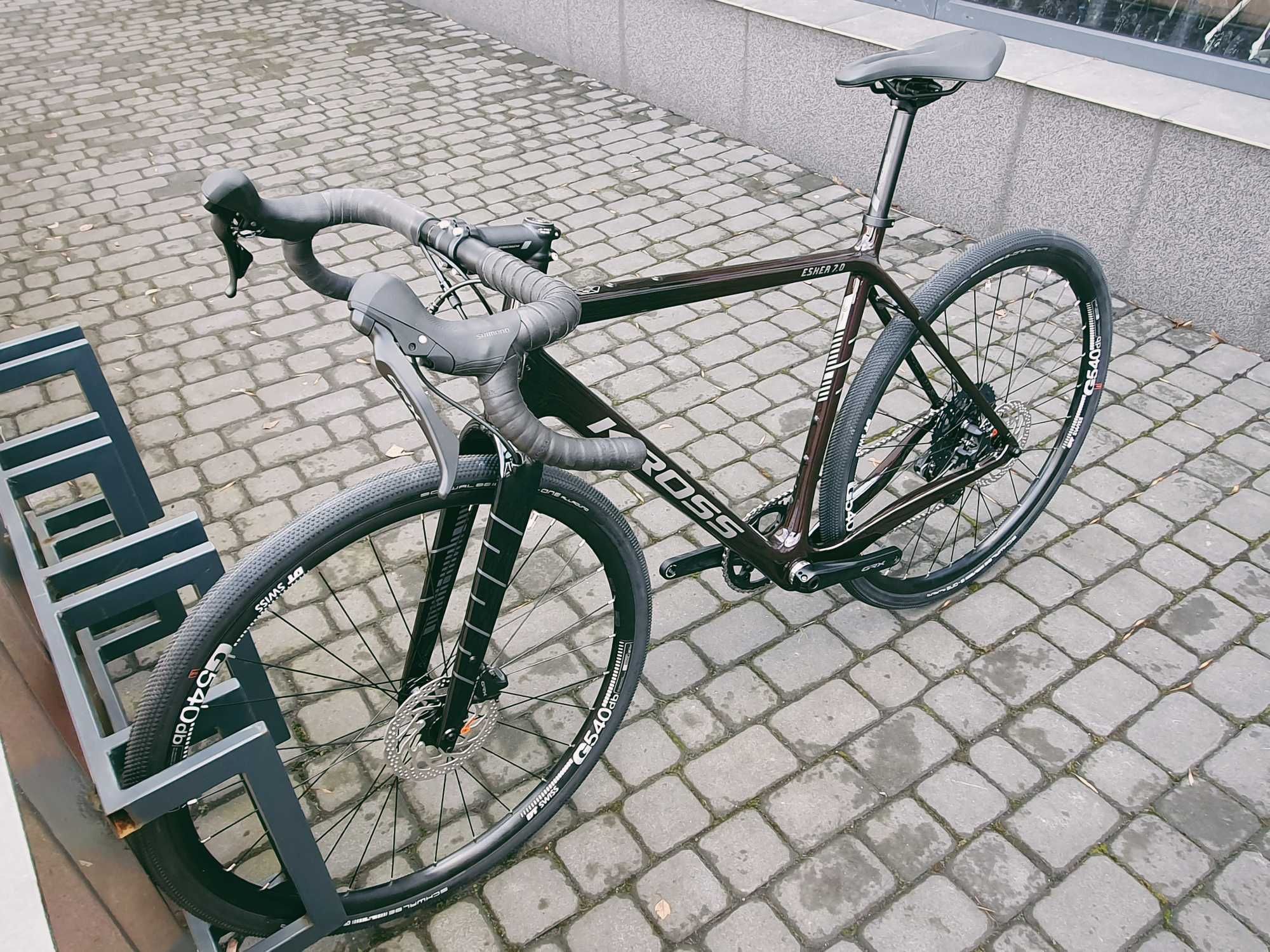 Kross Esker 7.0, rozm L (21"), gravel, carbon, shimano grx, 2024, -25%