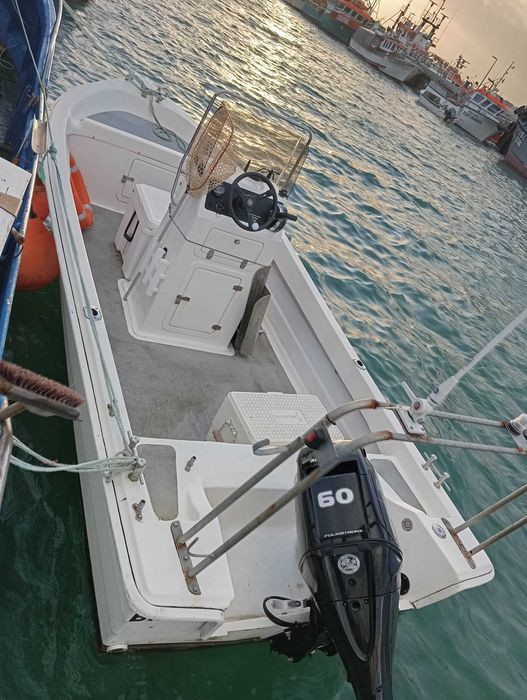 Lancha de pesca profissional + licenças