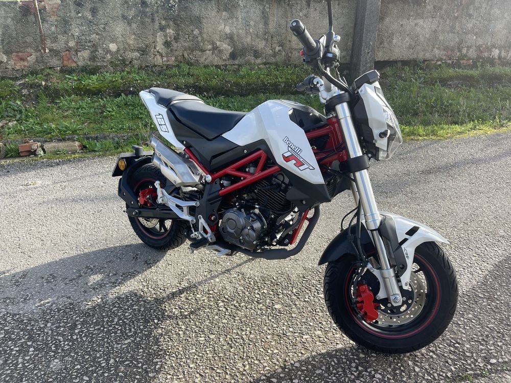 Benelli TNT 125 cilindrada