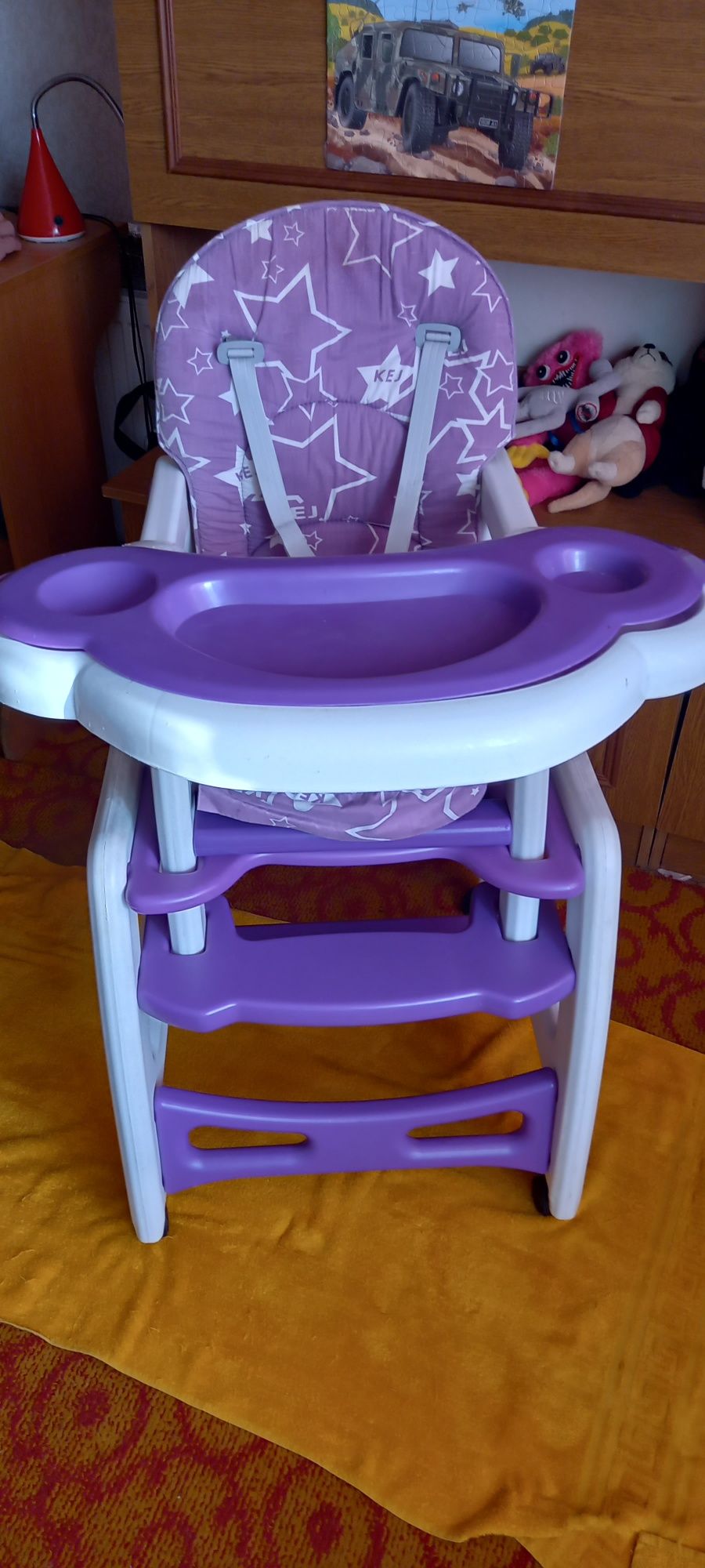 Детский столик и стульчик для кормления Bambi