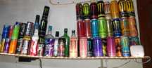 Latas da monster