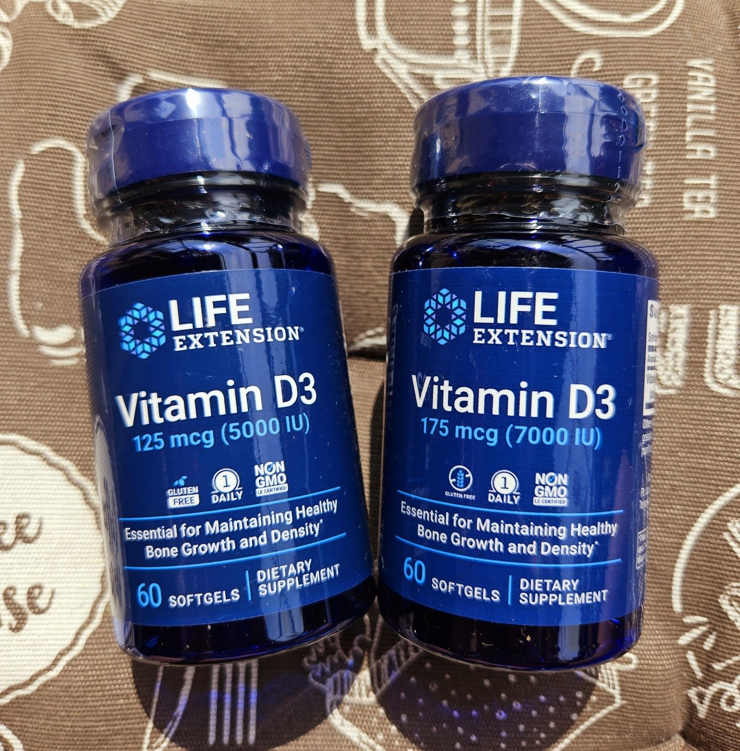 Life extension вітамін Д3 витамин Д D3 5000 7000 IU МЕ vitamin D
