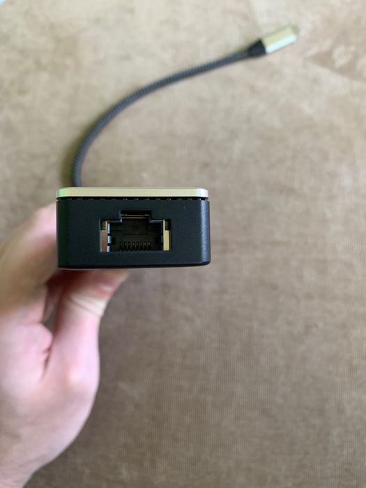 Адаптер WAVLINK USB-C 3 порти 10 Гбіт/с хаб концентратор