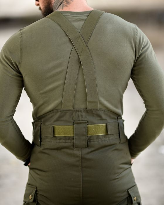 Зимний костюм олива, зимняя одежда, костюм олива мужской