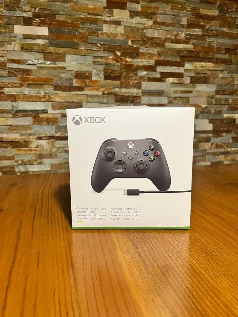 Comando Xbox Wireless + Cabo USB-C