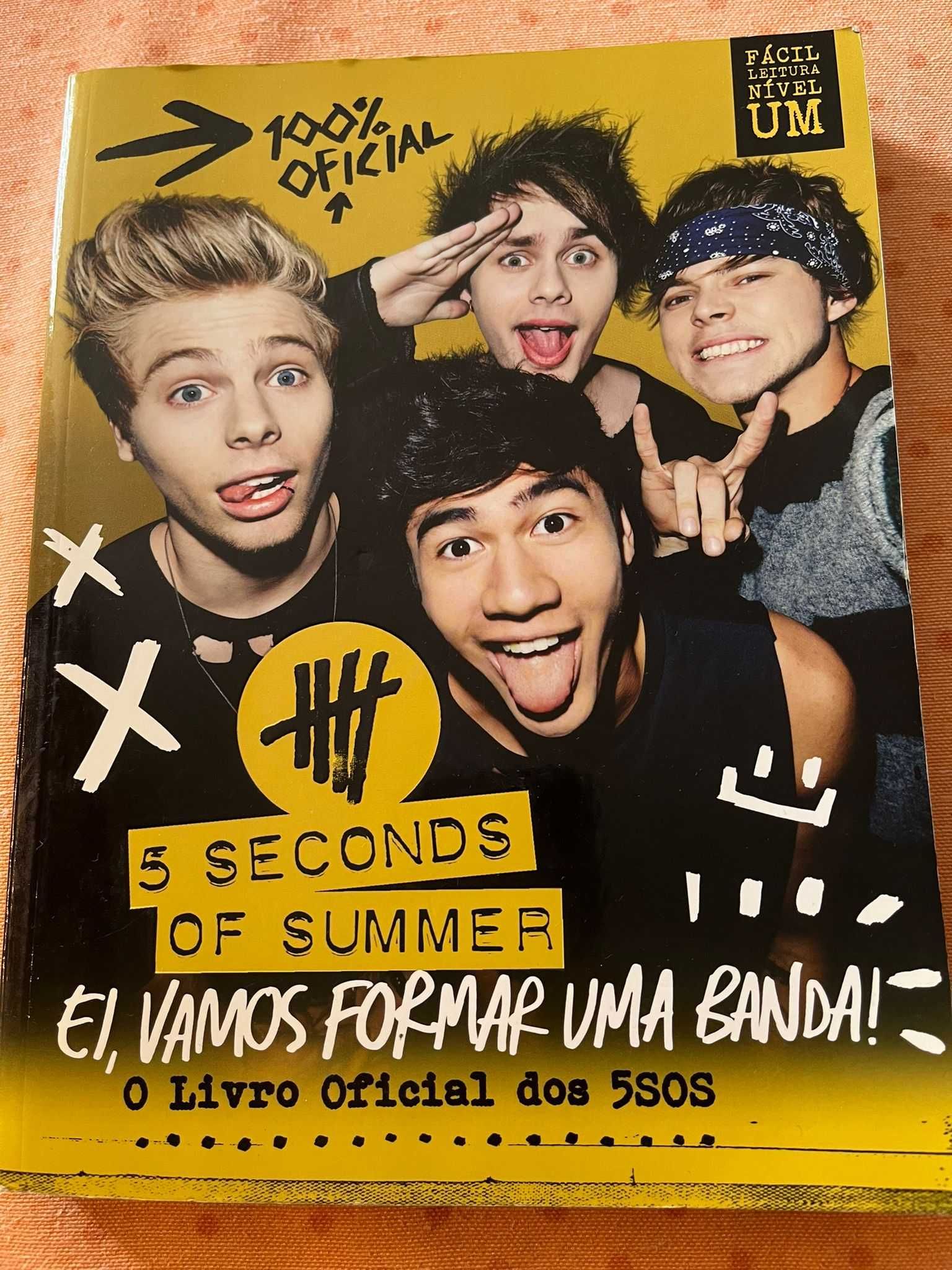 Livro 5 Seconds of Summer "Ei, vamos formar uma banda!"