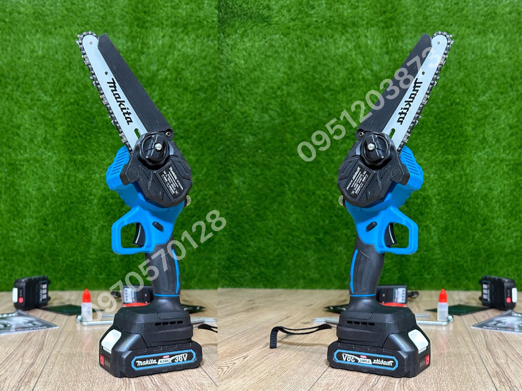 Аккумуляторная цепная Мини пилка Makita BCS250BL 36V 6Ah веткорез