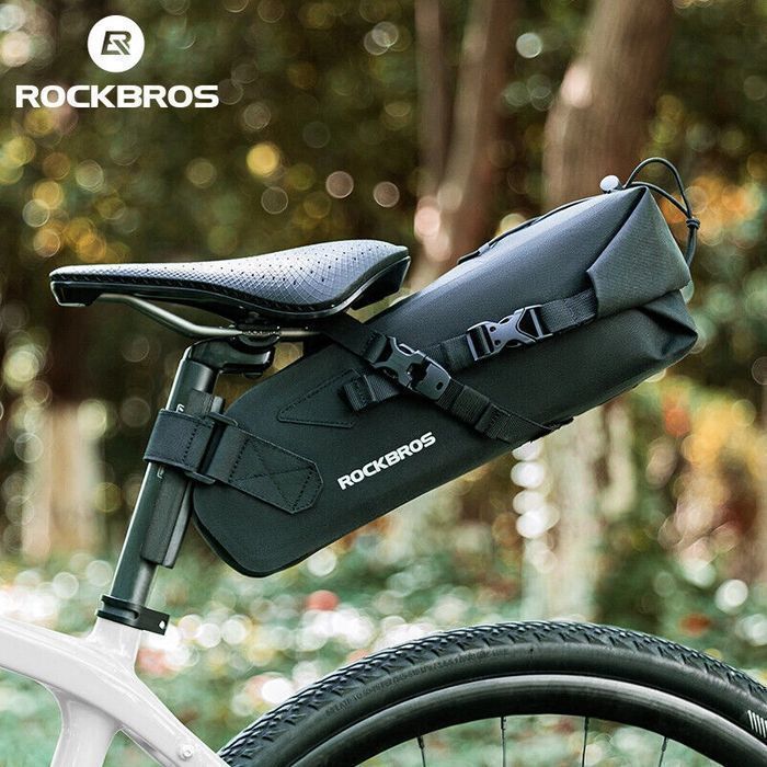 Torba rowerowa Rockbros pod siodełko 3L - czarna