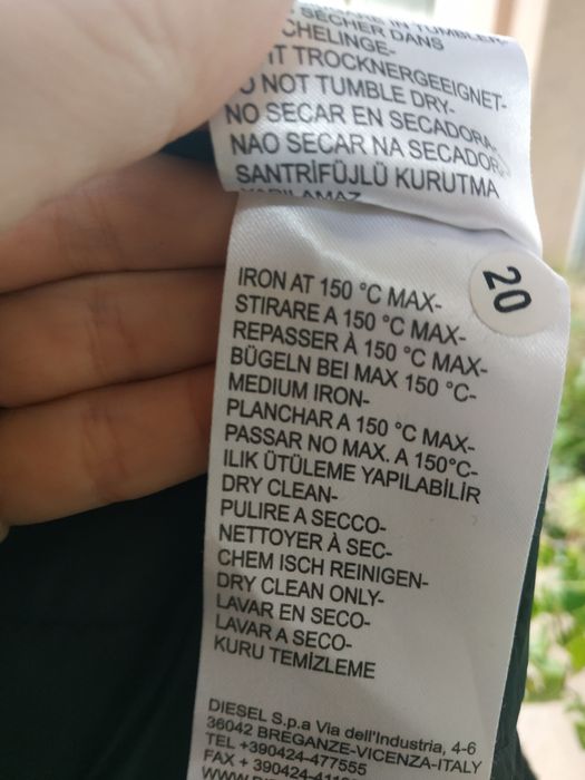 Diesel black gold пальто-кейп