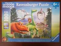 Ravensburger Puzzle XXL Dobry Dinozaur 104 Jak Nowe