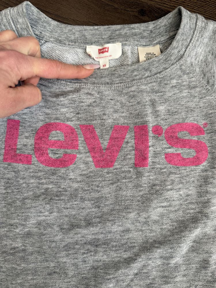 Levis Levi’s bluzka bluza damska szara xs