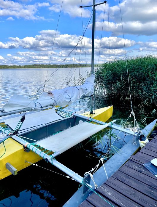 Łódka, trimaran, katamaran, żaglówka