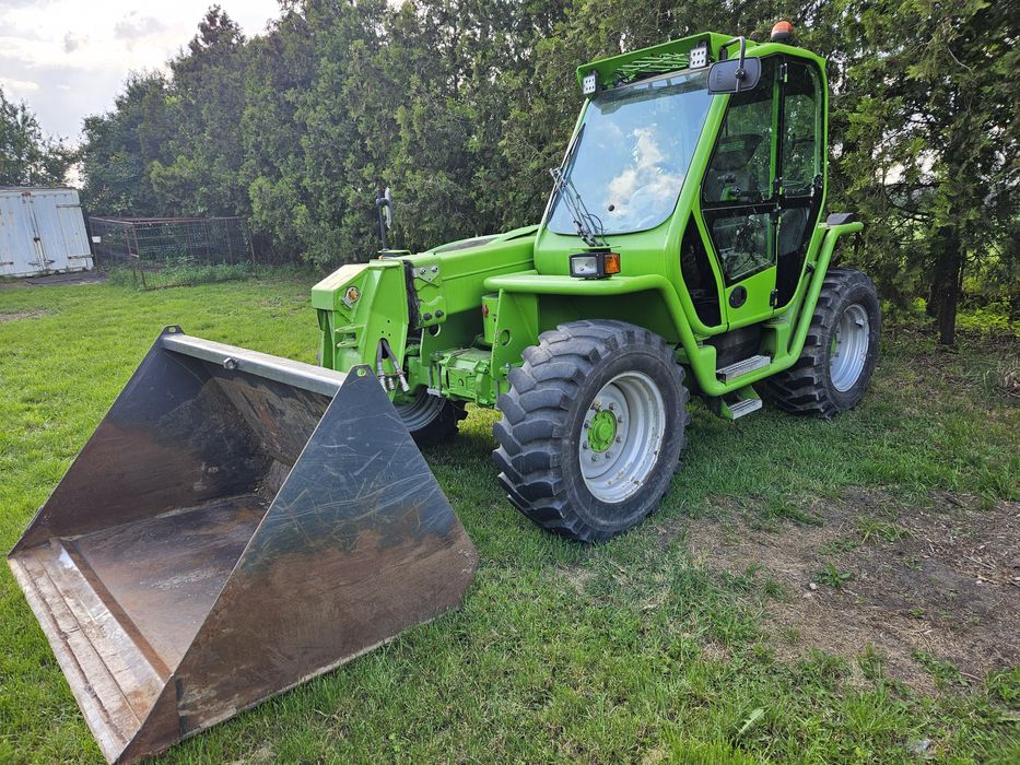 Ładowarka teleskopowa MERLO P40.7  łyżka łycha pneumatyka super stan