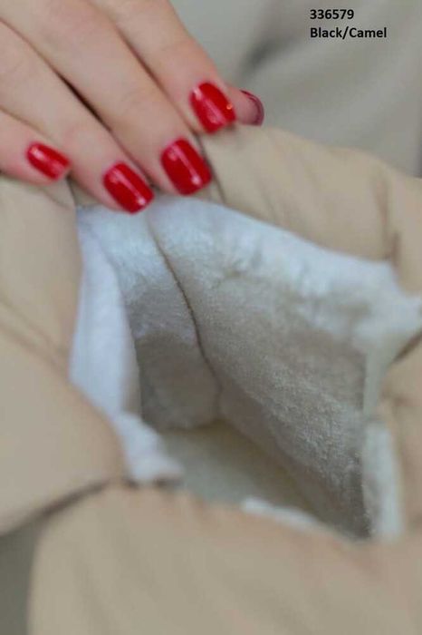 Дутіки жіночі бежеві дутики женские бежевые 36,37,38,39,41