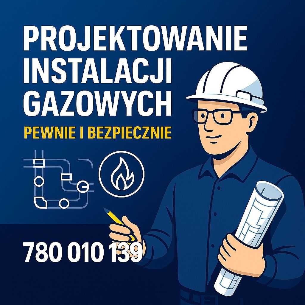 Usługi projektowania instalacji gazowych i sanitarnych projekt gazu