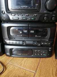 Aparelhagem e colunas Pioneer Stereo XR P1500 C.