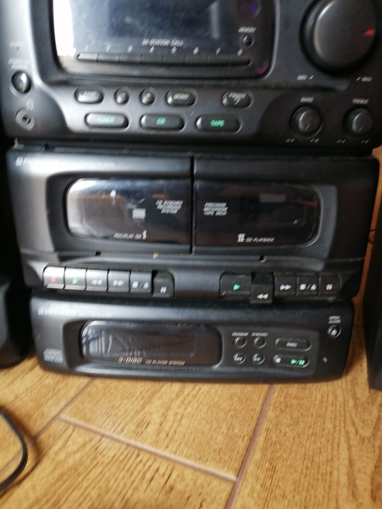 Aparelhagem e colunas Pioneer Stereo XR P1500 C.