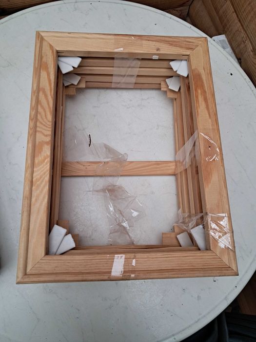 8 sztuk Drewniane ramki do zdiec na plotnie 40x30