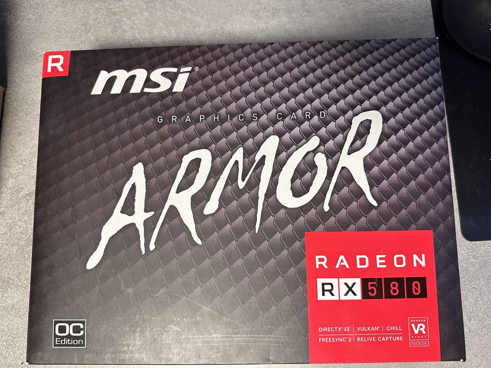 Msi Radeon RX 580 Armor 8GB OC