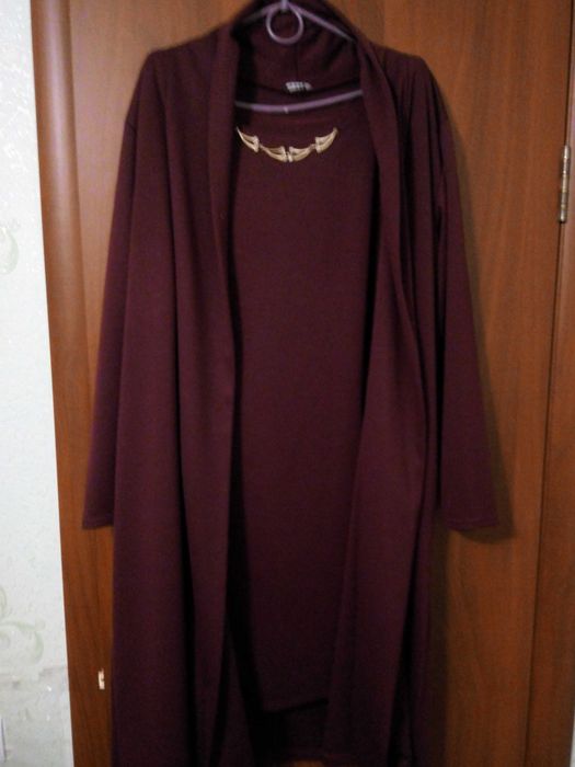 Костюм (кардиган и платье)