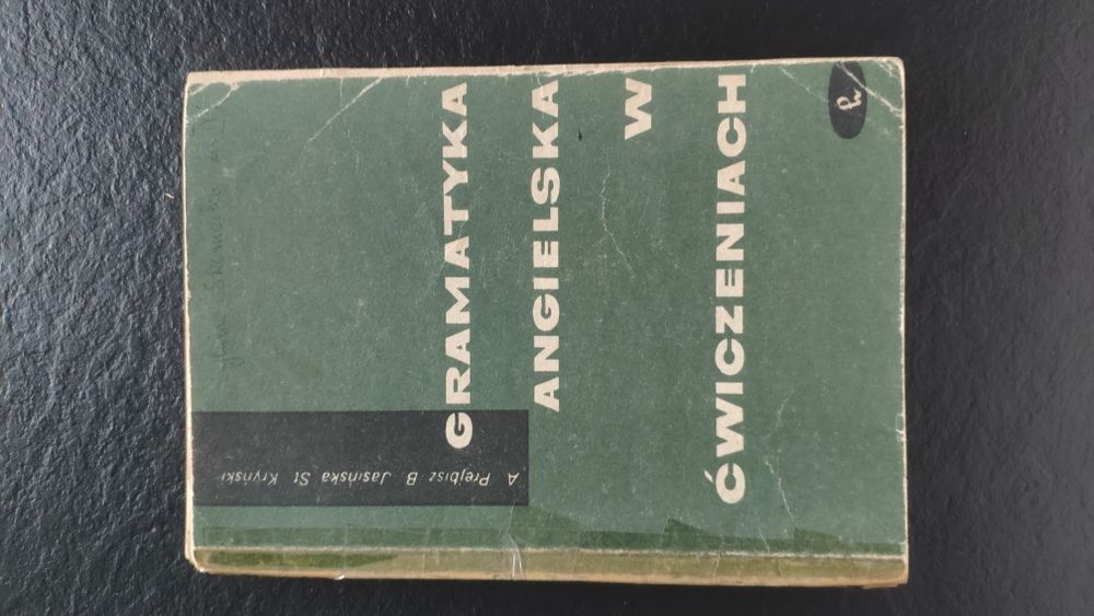 Gramatyka angielska w ćwiczeniach Prejbisz,Jasińska,Kryński, 1976