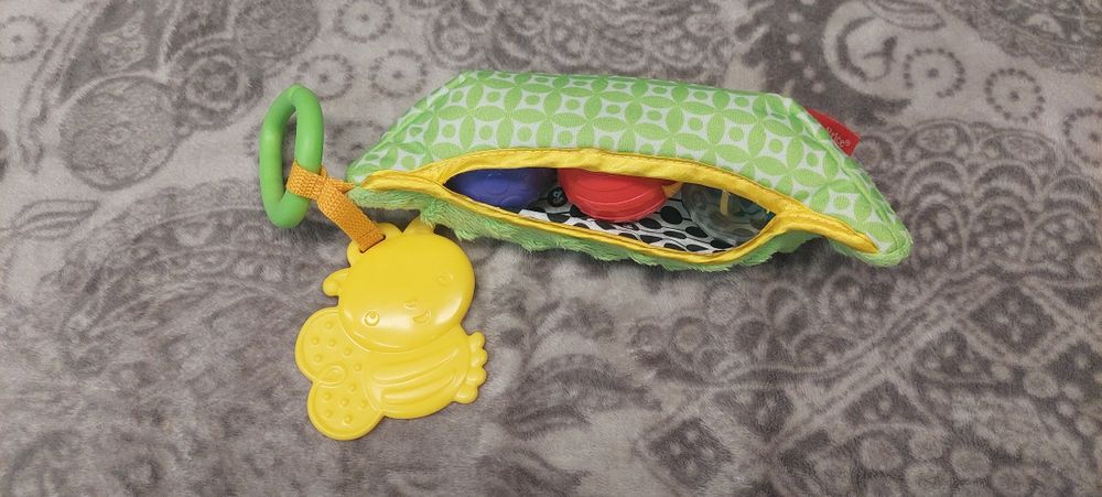 Fisher Price zielony groszek, zawieszka