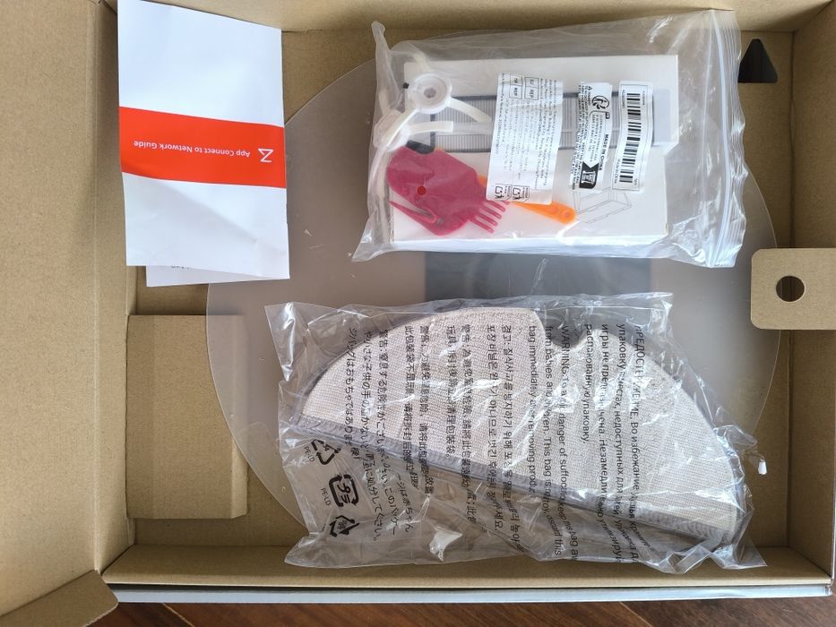 Roborock S5 max com peças extra de manutenção