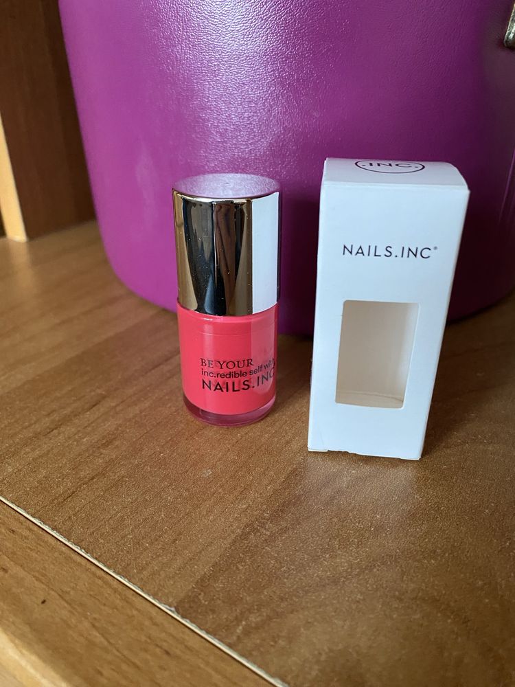 Lakier do paznokci Nails inc malinowy Covent Garden Place 10 ml Nowy