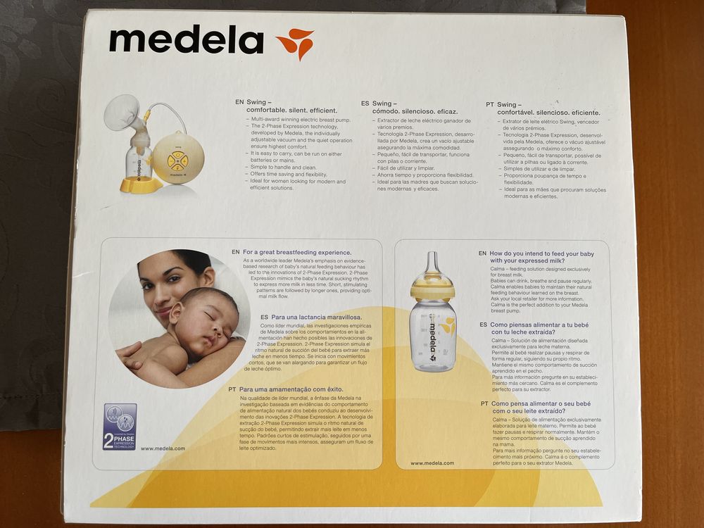 Extrator leite materno Medela Swing