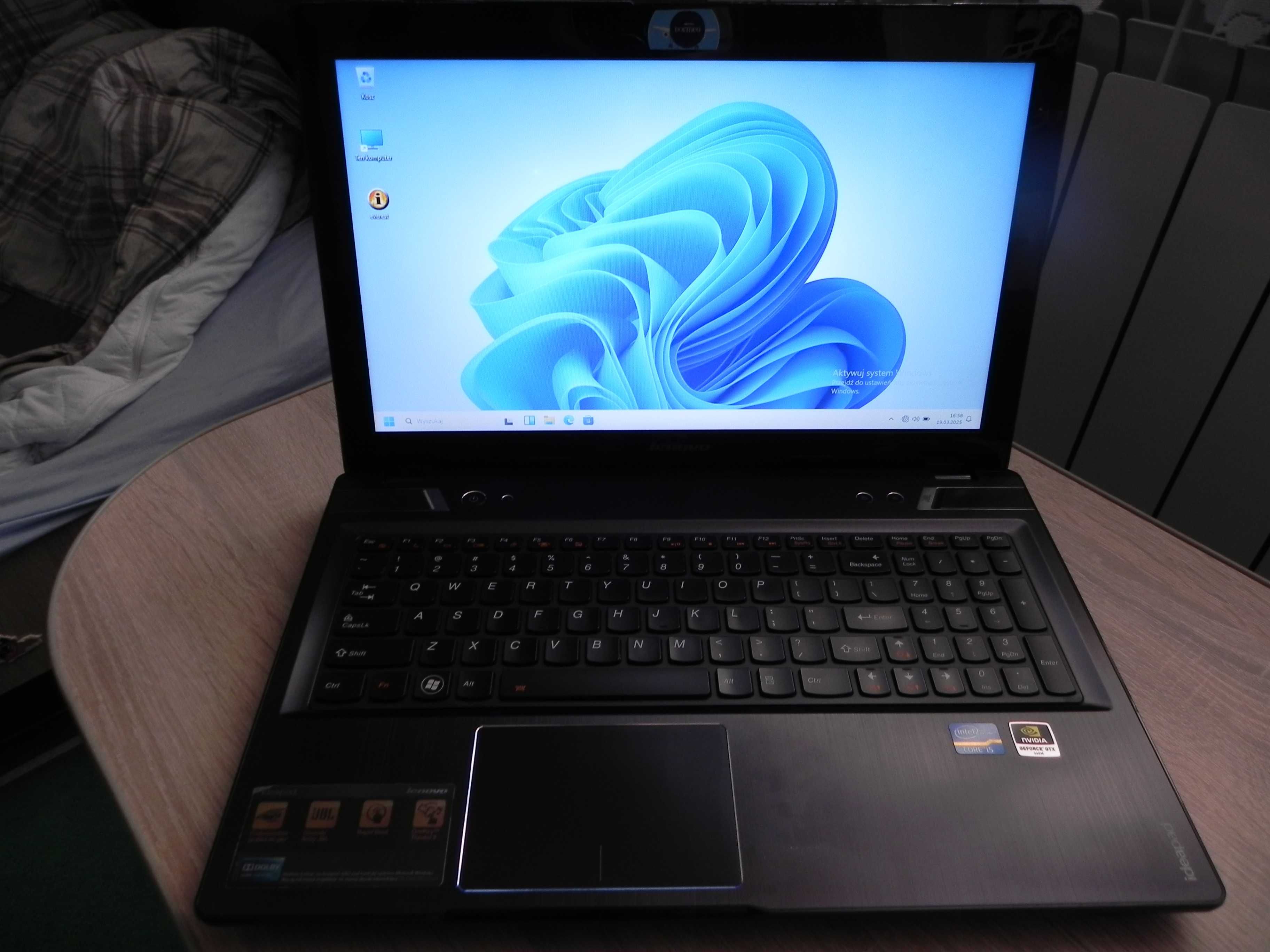 Laptop Lenovo IdeaPad Y580