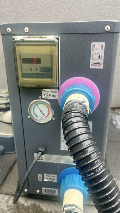 Basen caloroczny GRE, pompa ciepła caly zestaw 460x120cm