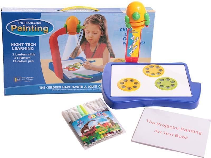 projektor do rysowania rzutnik rysownik + pisaki