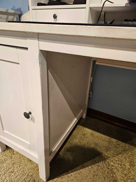 Biurko z nadstawką Ikea Hemnes
