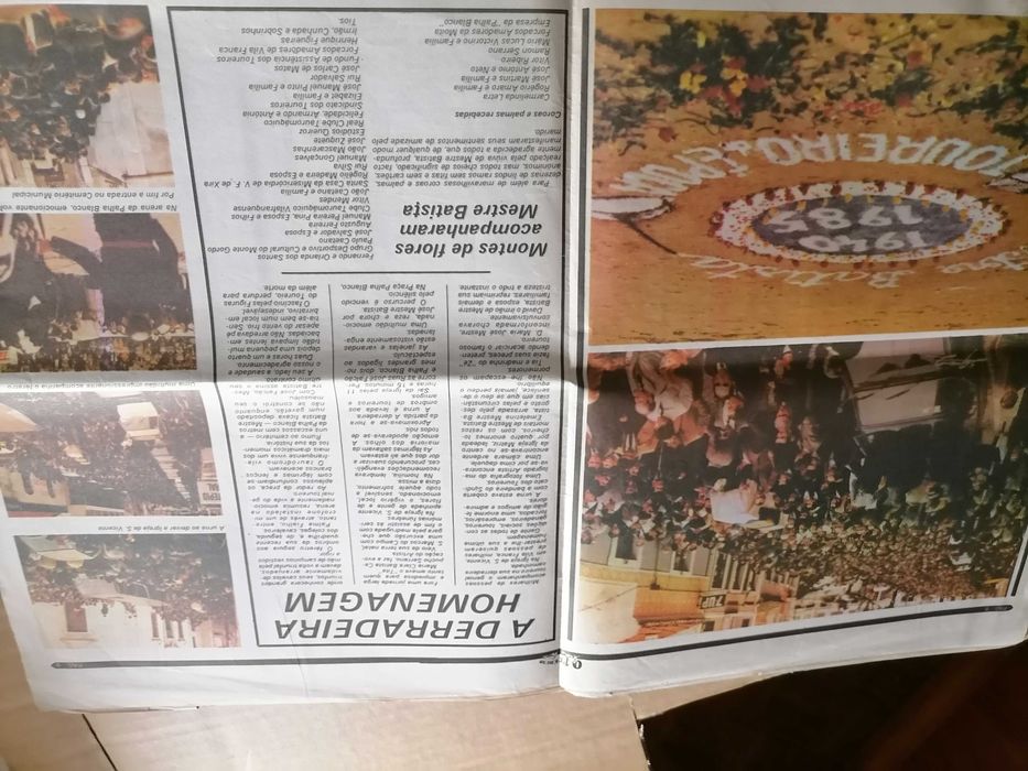 Tauromaquia O 1º Tércio Número Especial O ADEUS a MESTRE BATISTA 1985