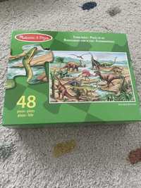 Puzzle Melisa&Doug, Dinozaury