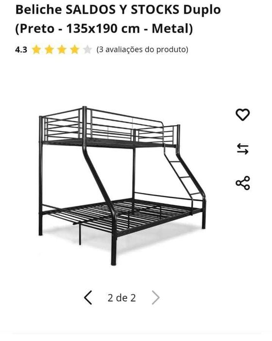 cama dois andares